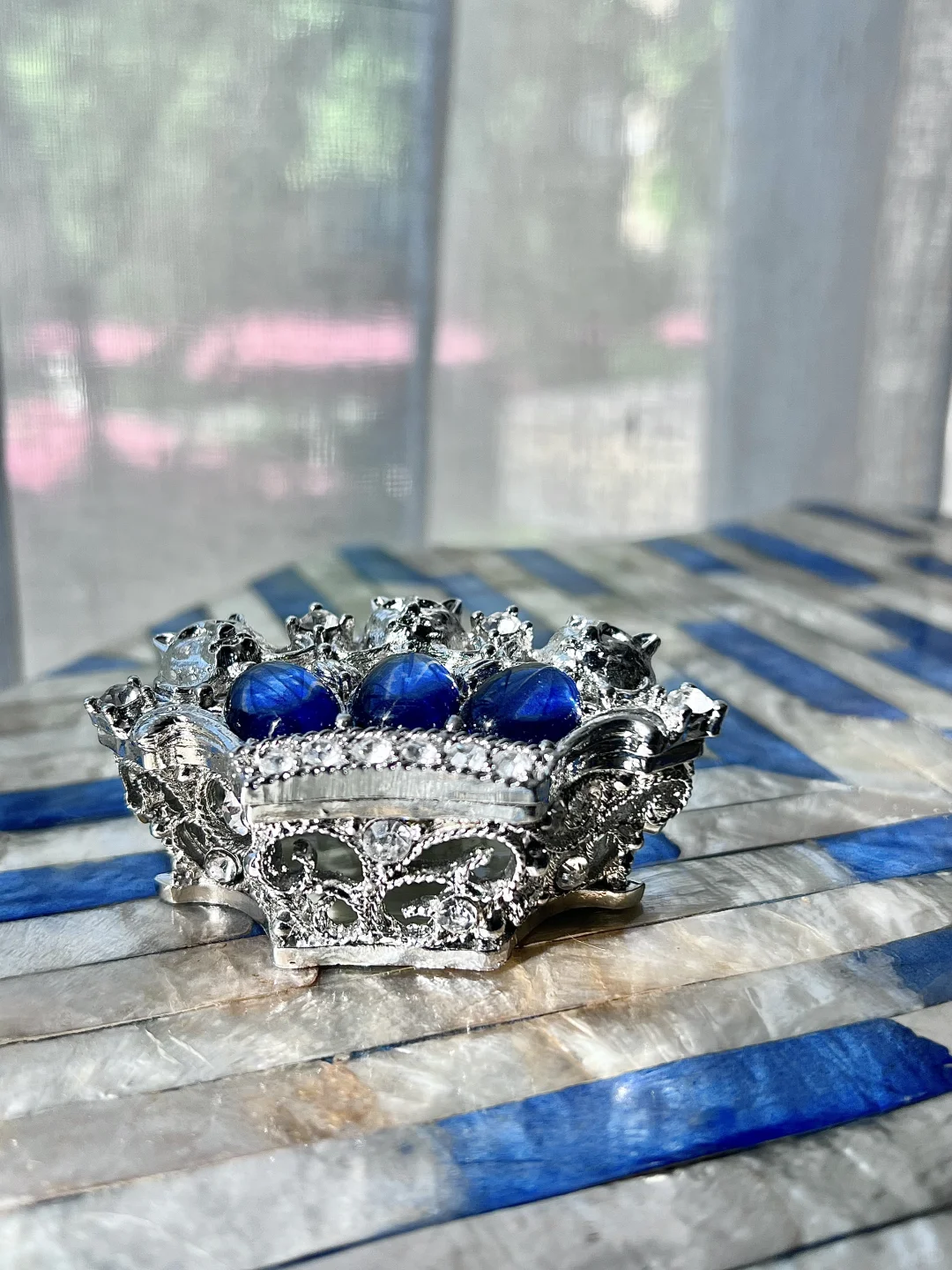 Olivia水晶首饰盒BulingBuling的闪瞎我的眼