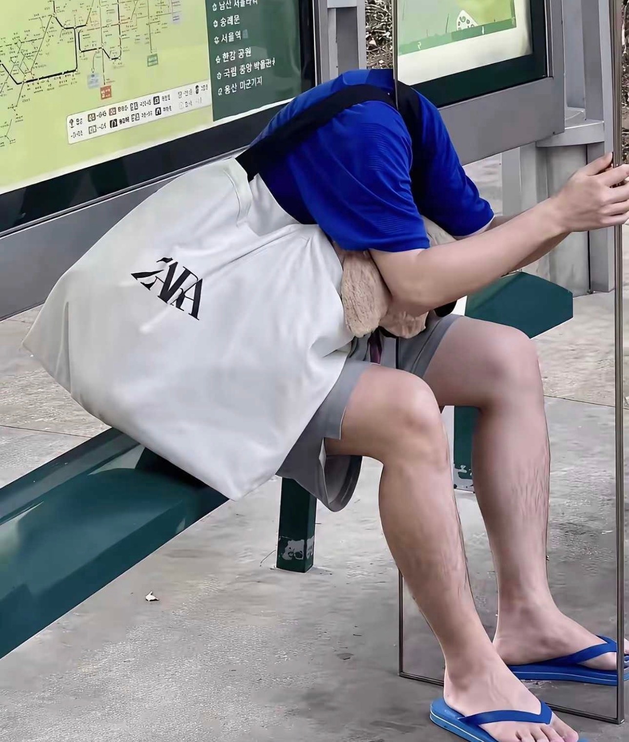 乍一看还以为头没了看了半天才明白咋回事 