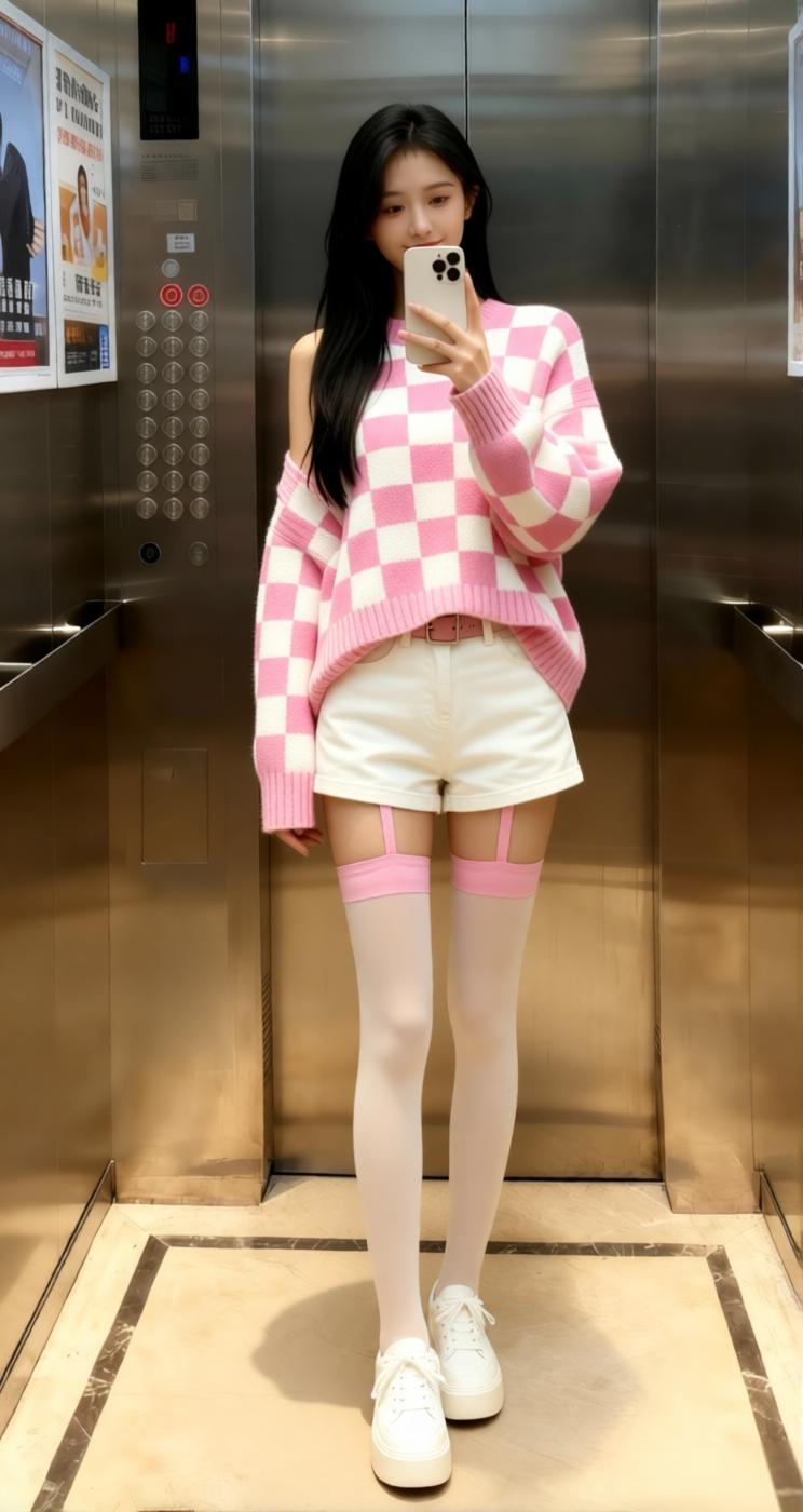 生活总会难过，但是快乐不能丢🦆穿搭 黑丝 袜子 美女 街拍