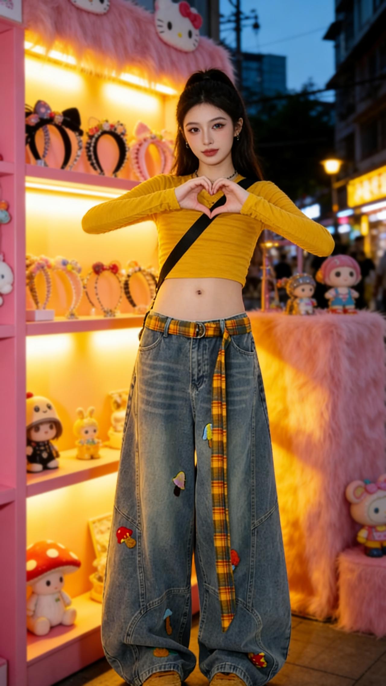 豆包是懂穿搭的来上海才知道穿搭能这么有腔调JK走拍主打一个节奏感当你和朋友不约而