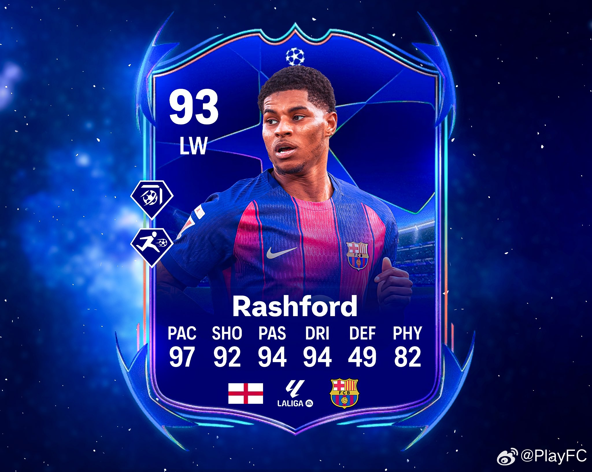 RTTF拉什福德确认。FC26