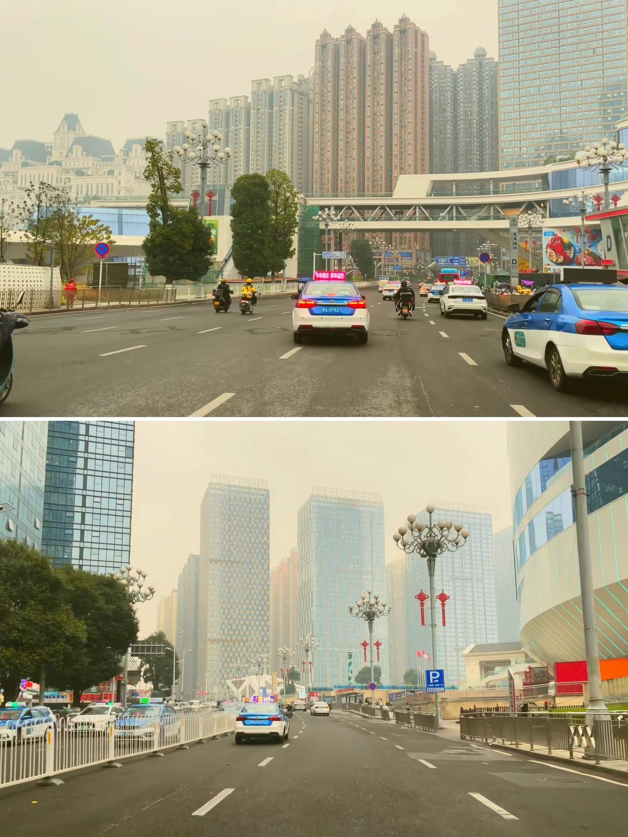 贵阳城建水平确实很不错，在我看来相当于迷你版的重庆。开车行驶在街头给人留下了深刻