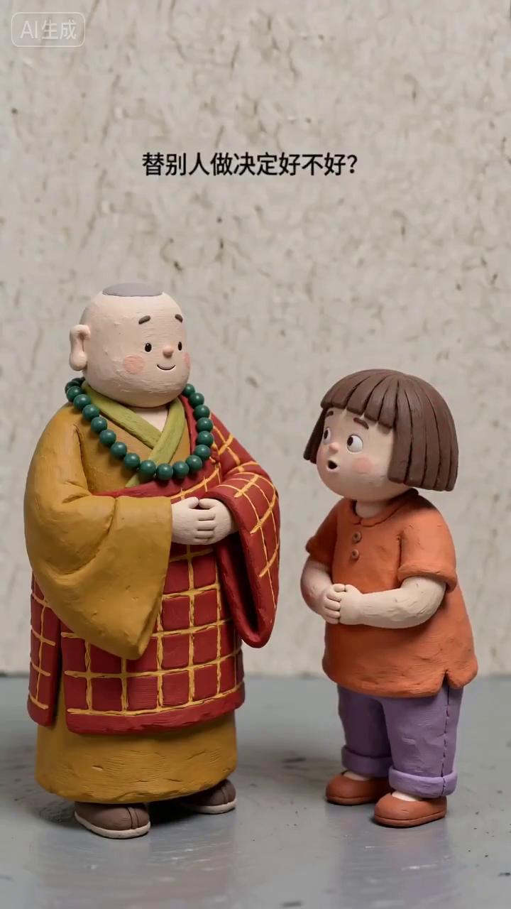 替别人做决定好不好？只要你能接受这两种后果：事情成功了，你不一定有功劳；事情失败