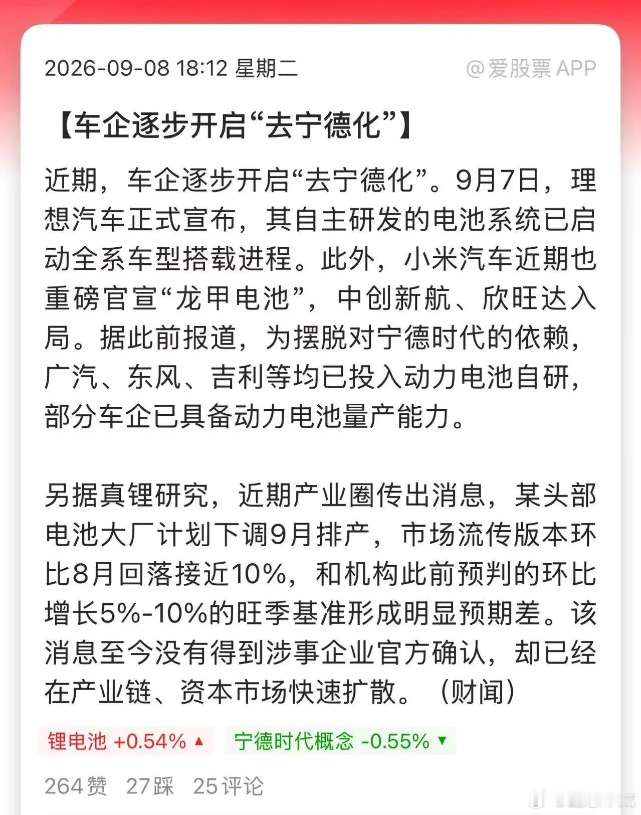 今天浓眉大眼的宁德时代一度大跌6.38%，收盘跌3.65%，让很多人都有点懵逼！