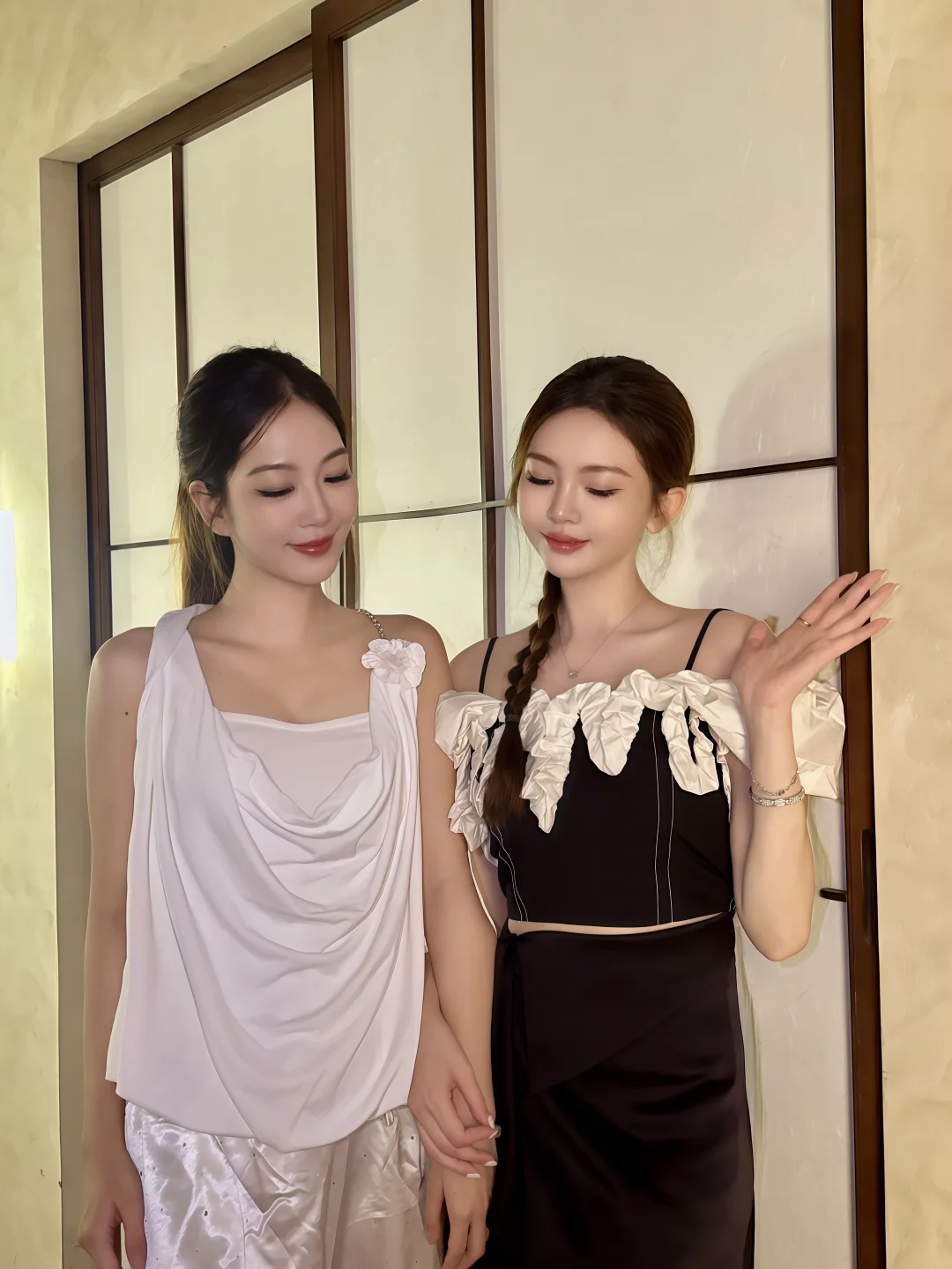 姐妹相约吃个漂亮饭👭