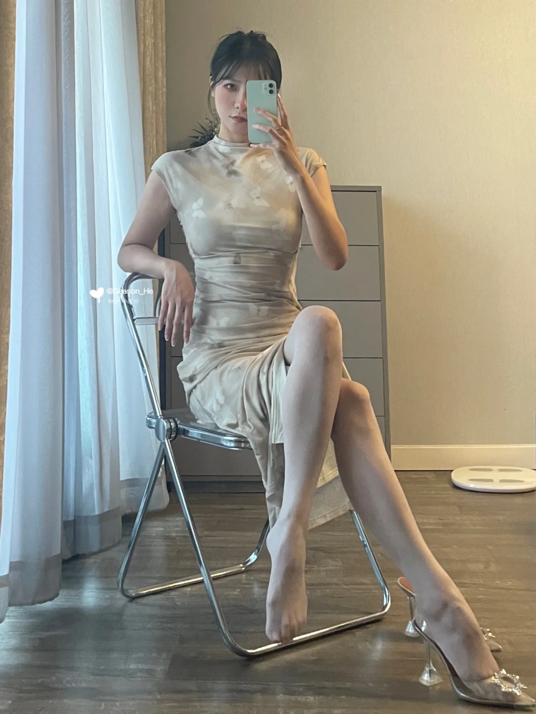 168/108斤 新中式穿搭 今天是气质姐姐