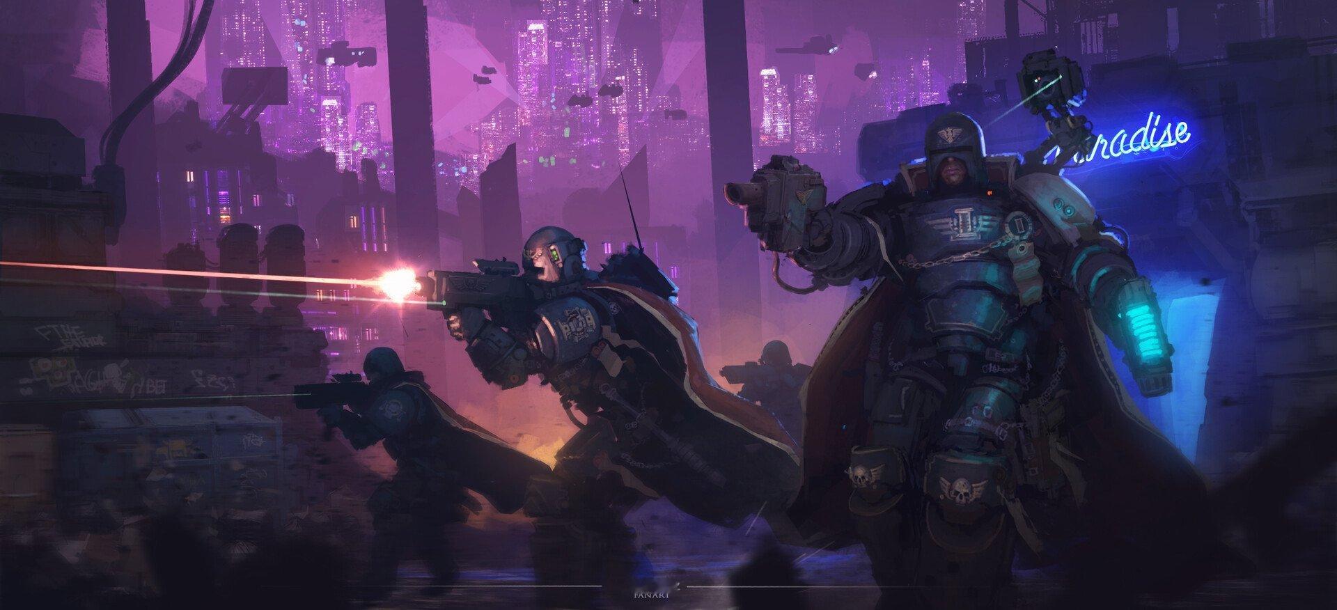 战锤40k[超话] 法务部by Eddy González Dávila ​​​