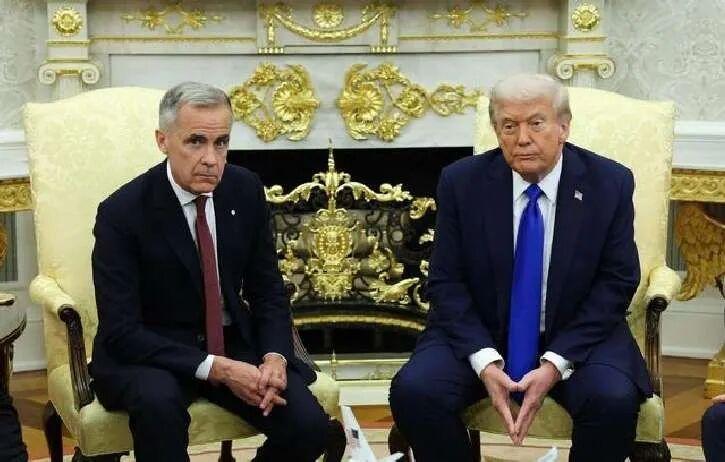 【热点评述】特朗普为何要终止与加拿大的所有贸易谈判？
当地时间23日晚，美国总统