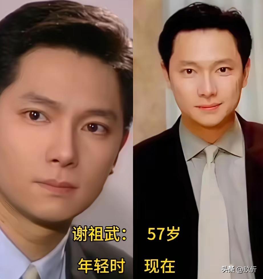 琼瑶阿姨笔下的帅哥，“岁月不败美男”！

谢祖武：57岁，从“儒雅小生”到“魅力