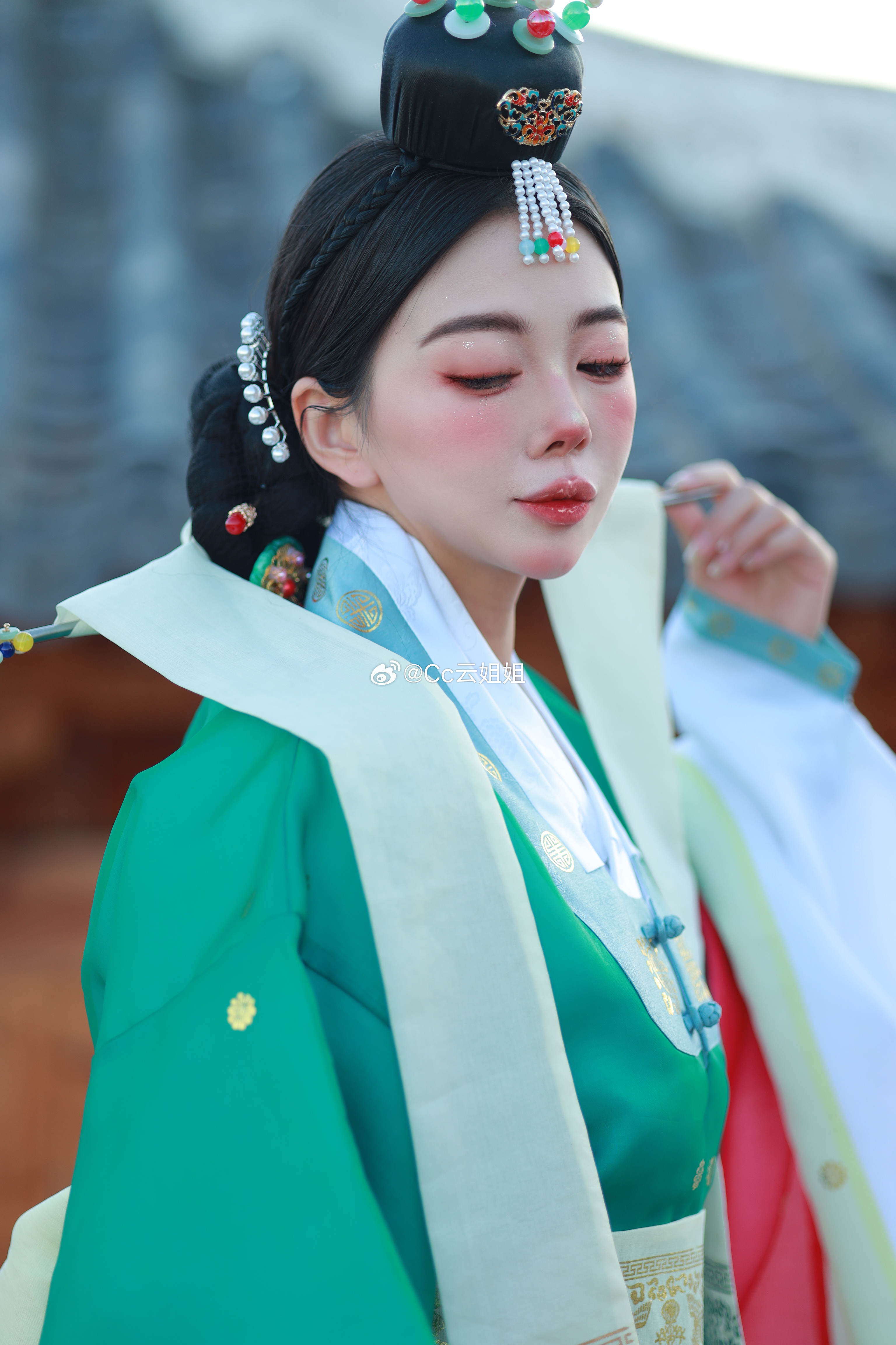 出来换换心情今天在延吉当公主or温柔娘娘哈哈#我越来越喜欢温柔的人了# ​​​