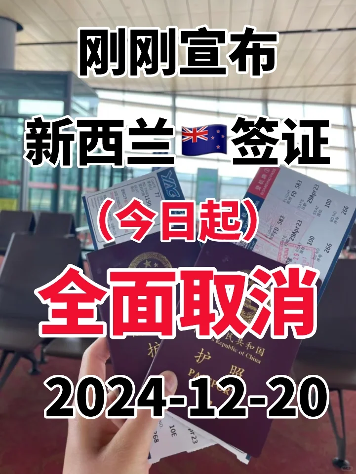 突发！刚睡醒新西兰🇳🇿就宣布了2024.12.20