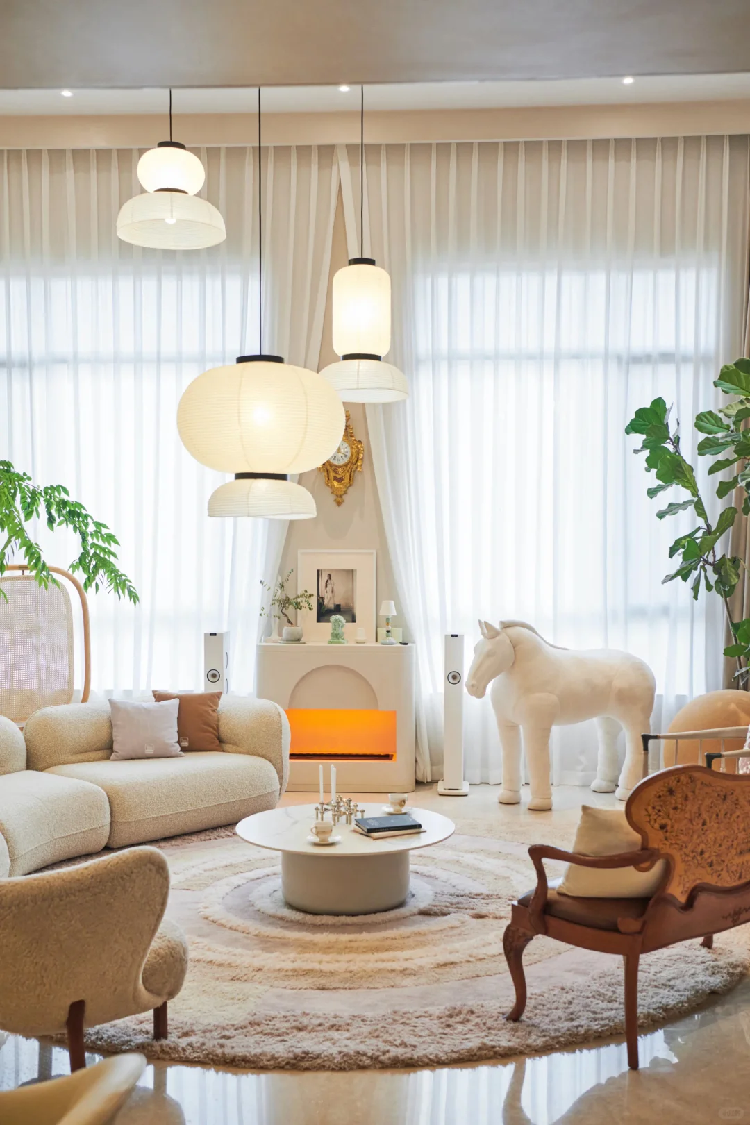 一眼就爱上的梦中情家，每1㎡都充满质感