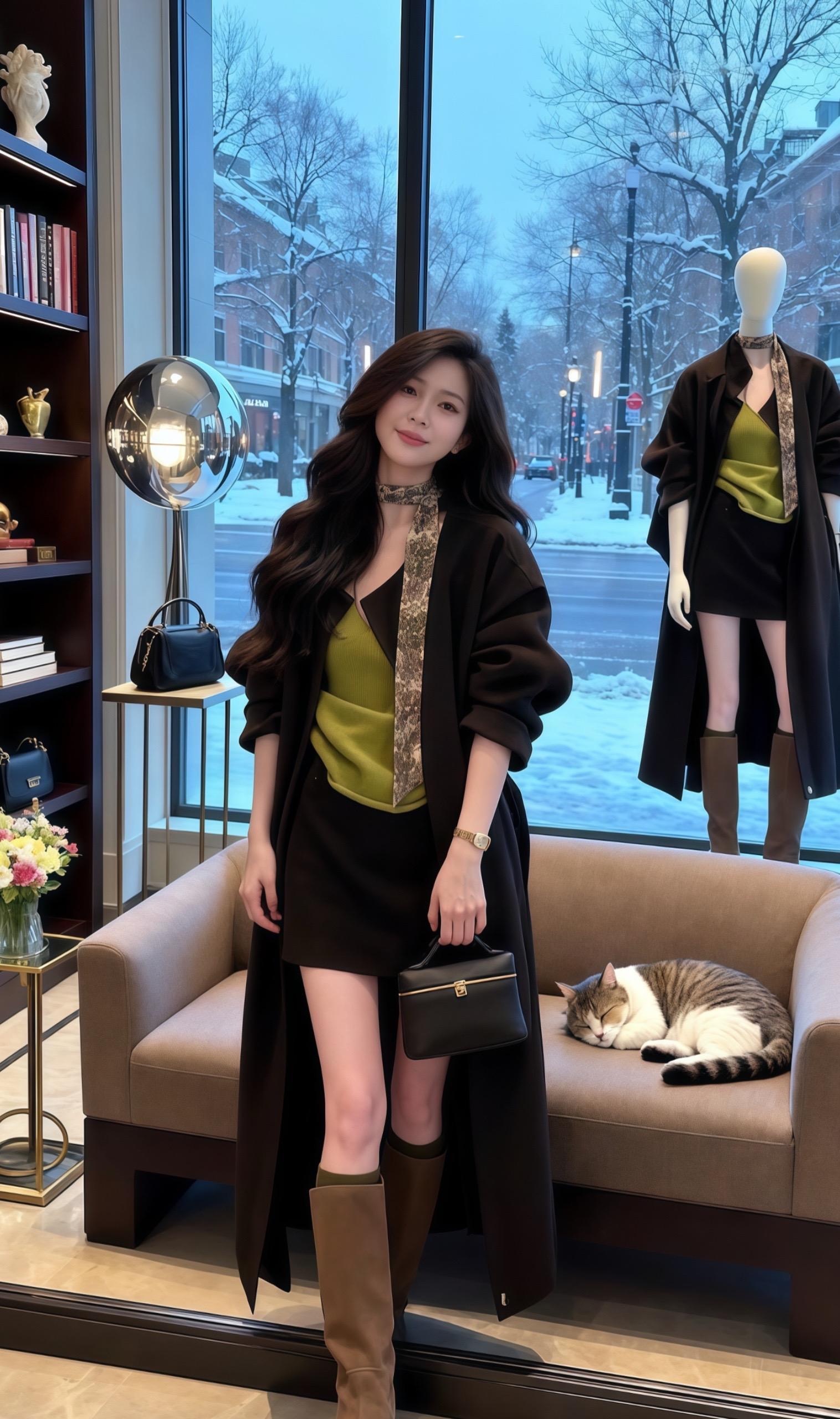 ootd穿搭欧尼穿搭 韩式穿搭气质范 通勤搭配