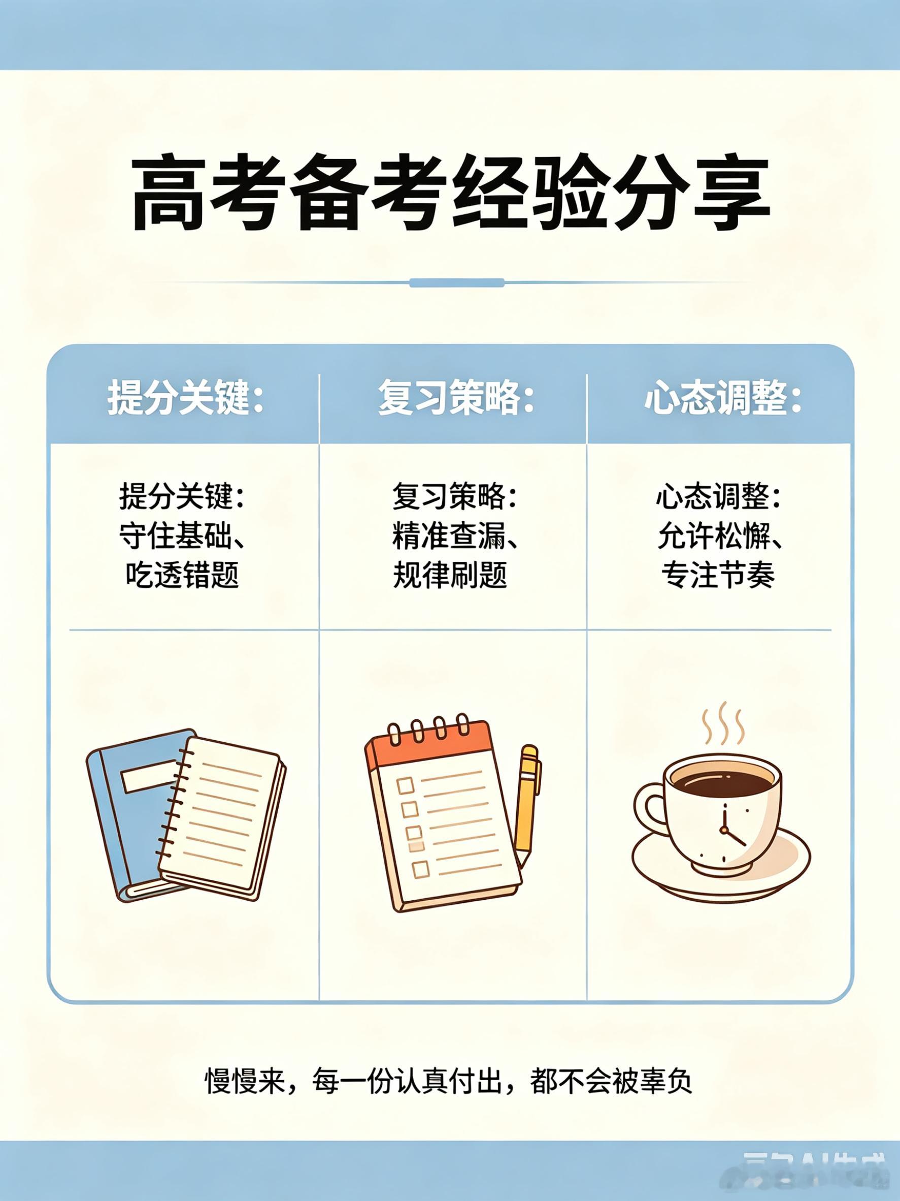 复习备考状态拉满大学生喜爱内容共创计划校园V计划整理了我的高考备考经验，分享给正