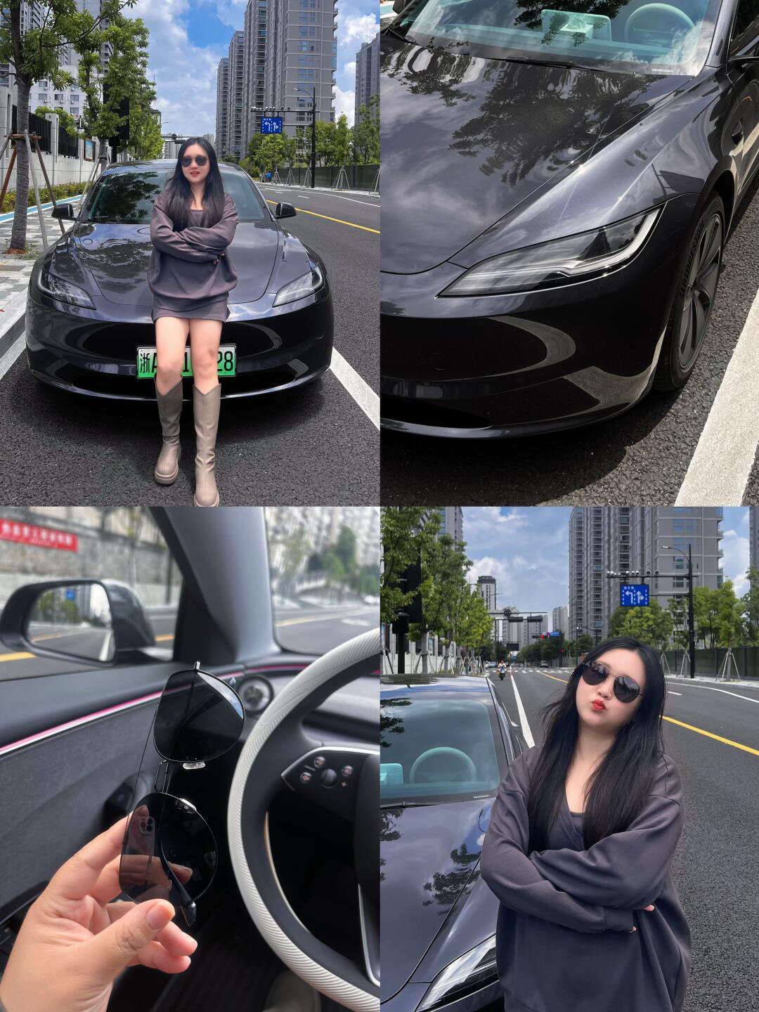 成为了那个小时候羡慕的会开车🚗的小姐姐.