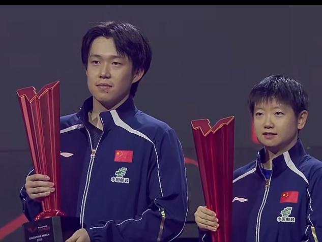 新加坡大满贯，最大赢家不是王楚钦和孙颖莎2人，
相信有10%的人与我的观点一样，