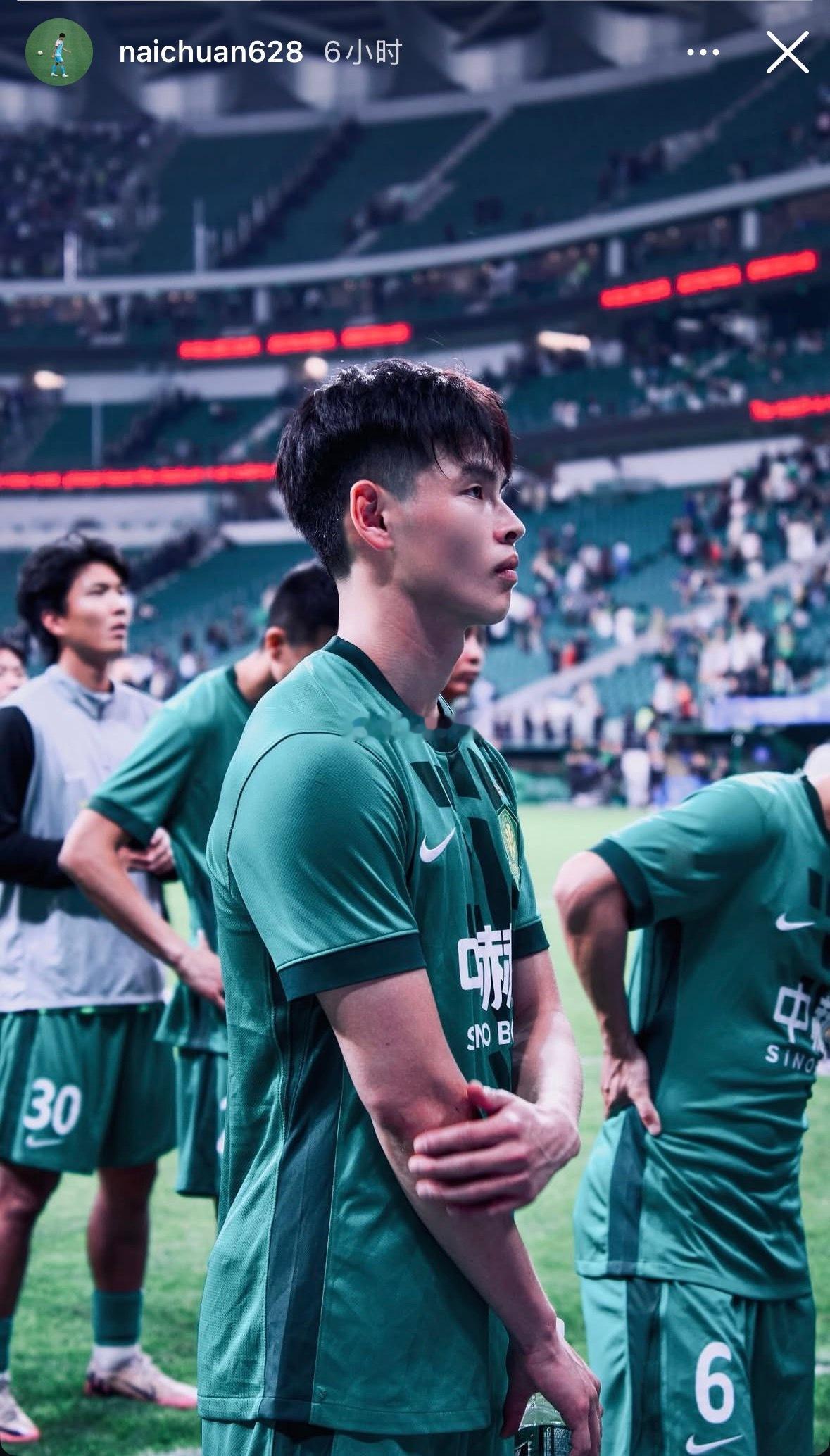 北京国安北京国安 国安球员邓捷夫更新社交媒体。 
