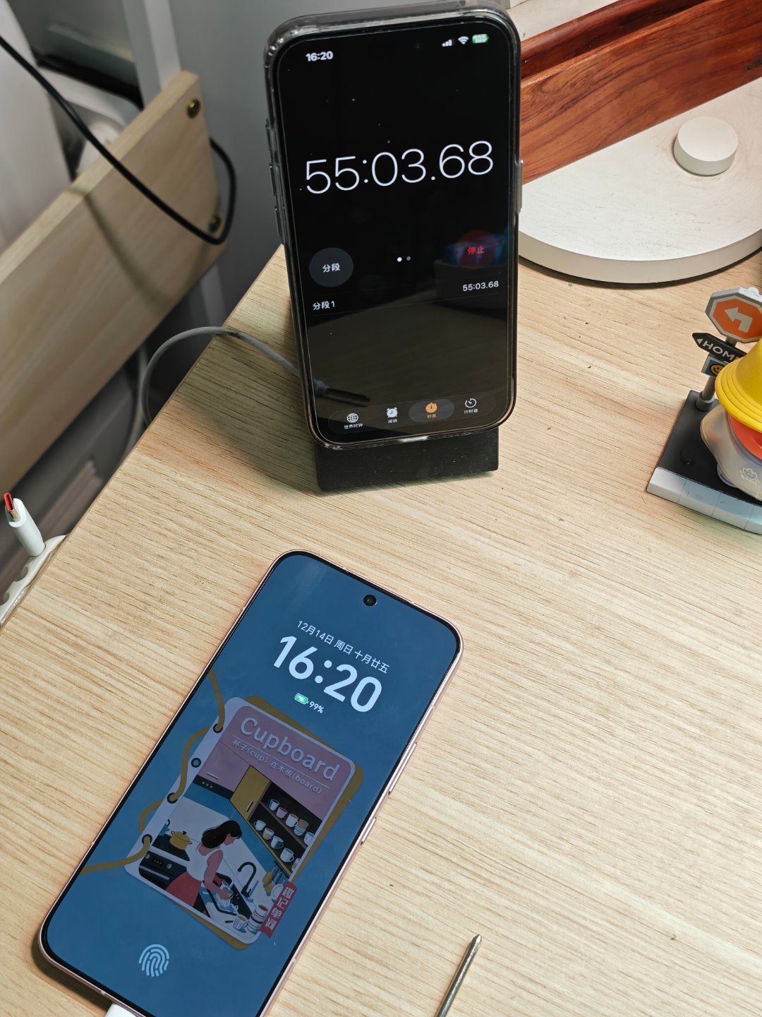 0%～100%，花了55分钟我怎么感觉不太对啊有没有测过荣耀500充电的兄弟验证