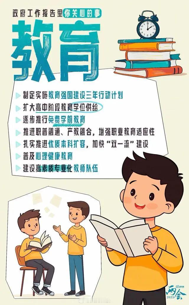 哇，人民日报太暖心了，知道咱们老百姓关心教育、消费、住房、医疗……这些问题，直接