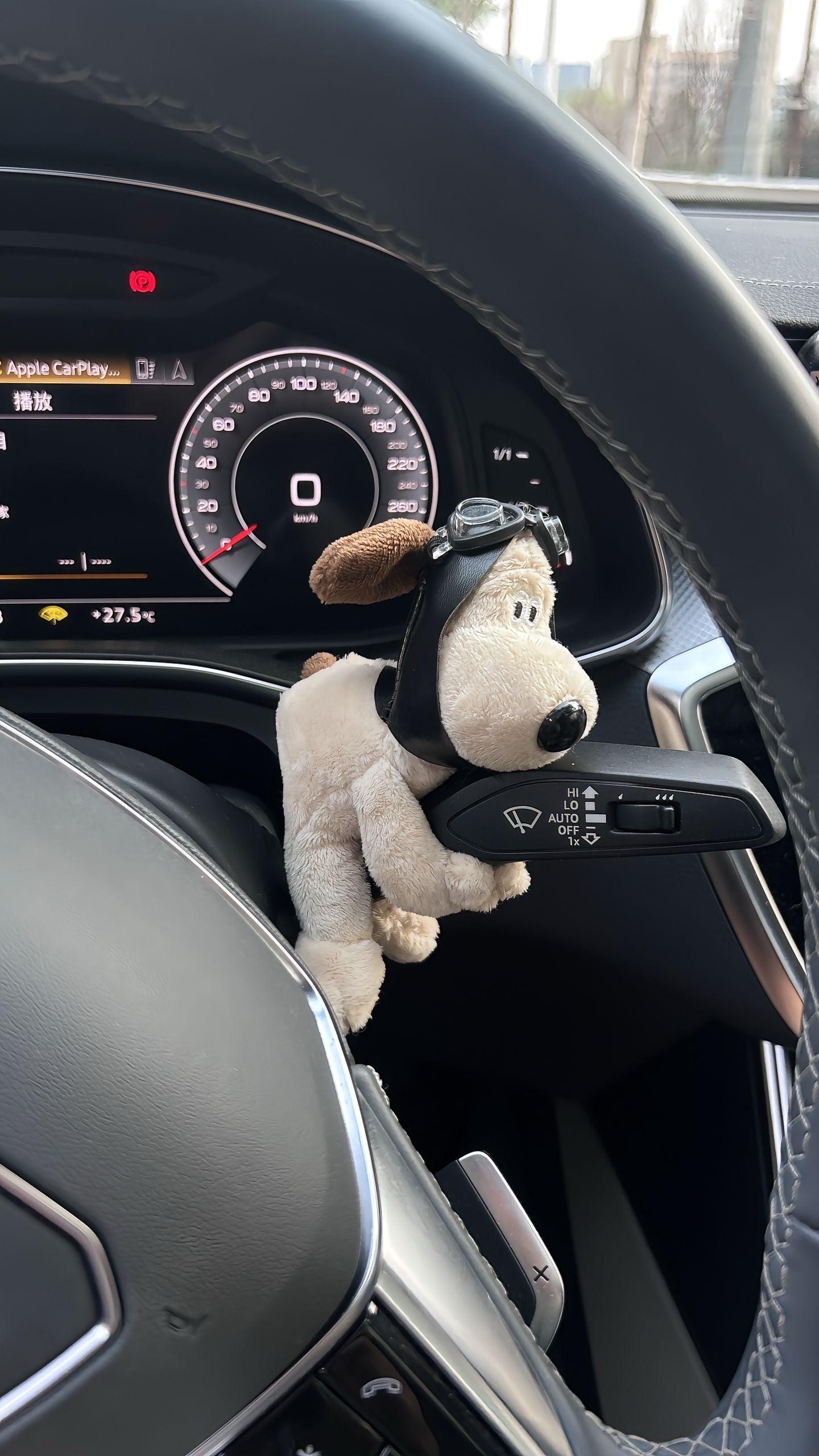 眼里只有你的可爱狗狗公仔怀挡 谁能拒绝啊!