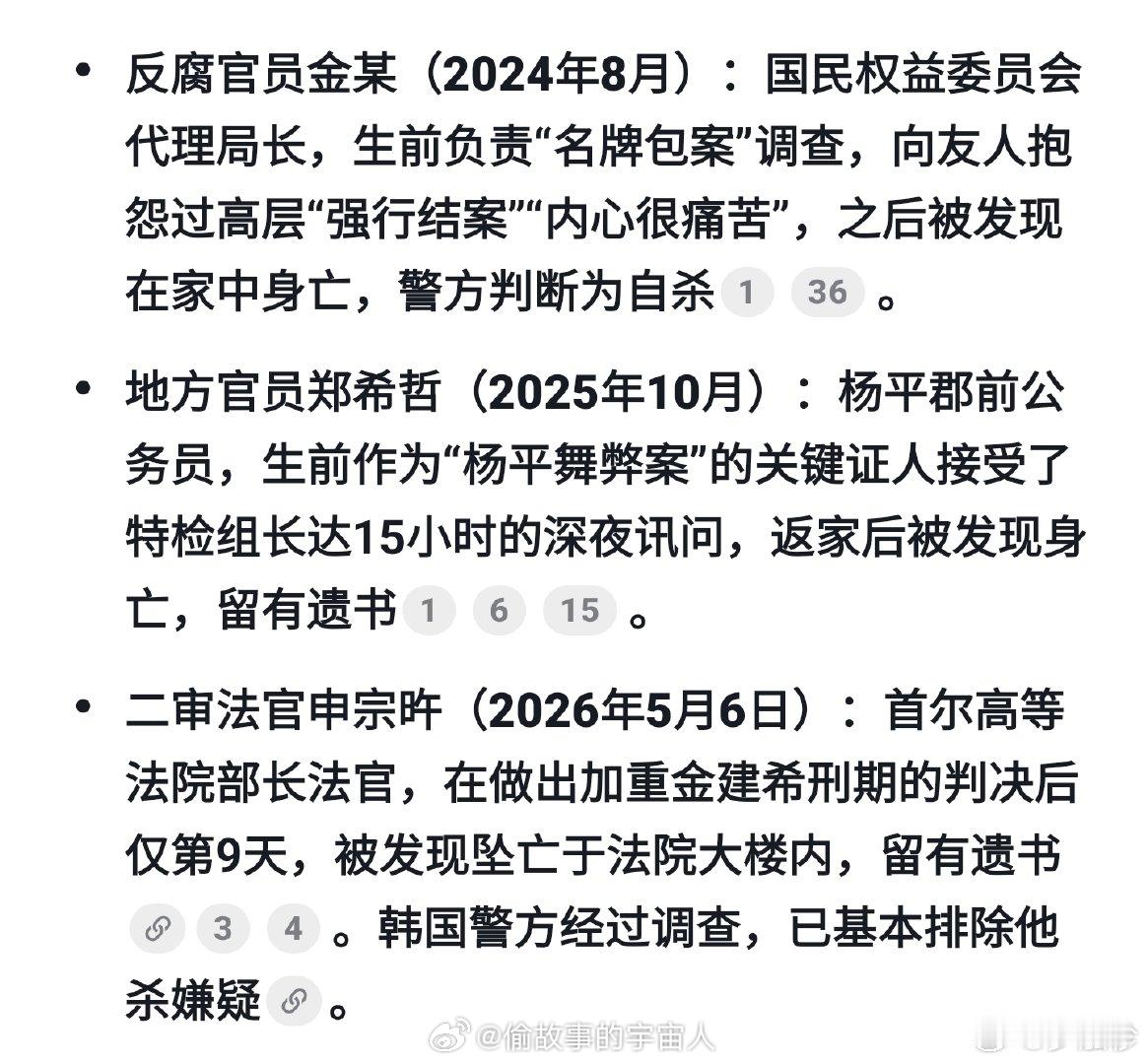 金建希案已经有三人走了，韩国的电影比现实还精彩 
