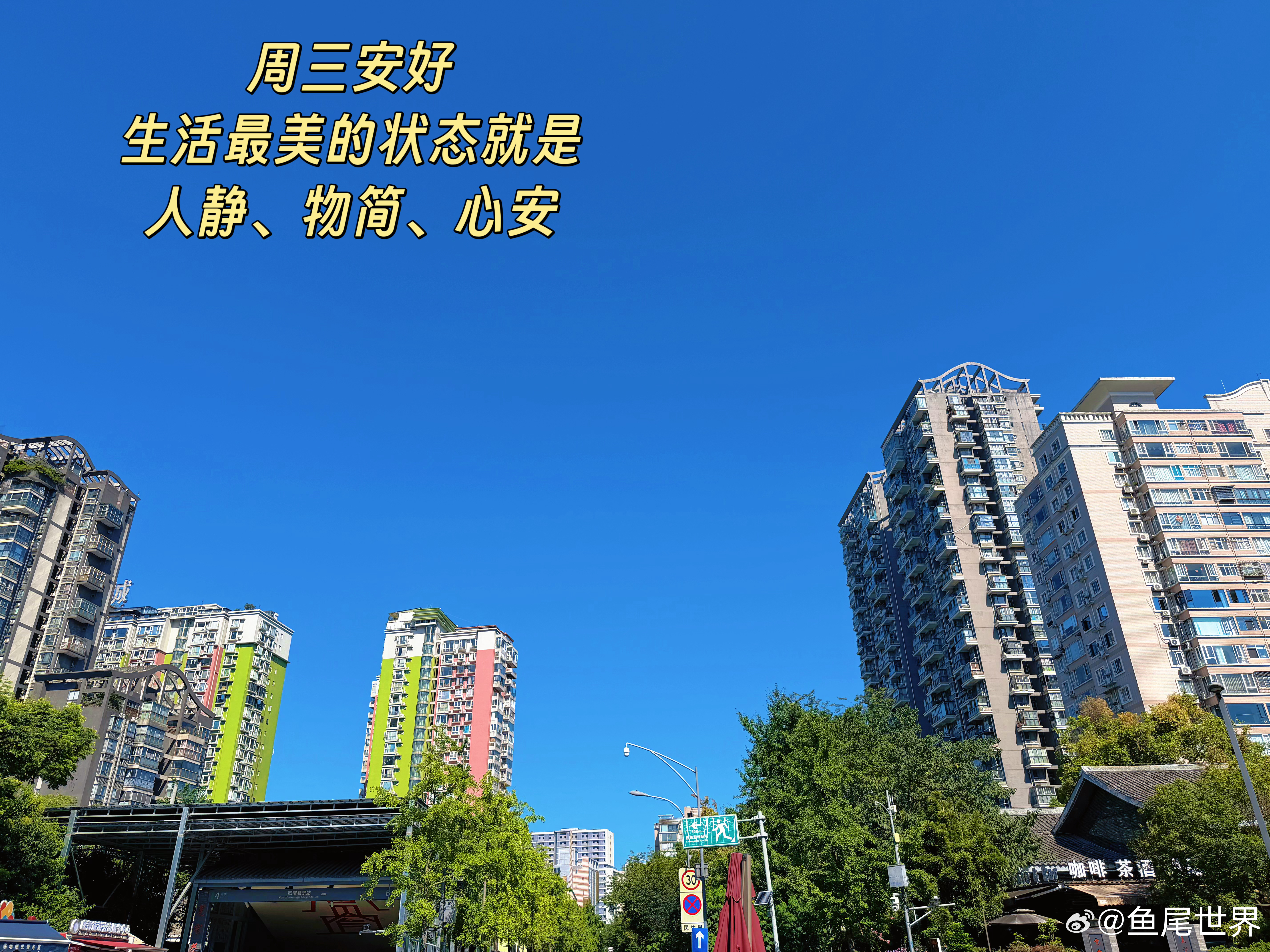 周三安好！生活最美的状态就是：人静、物简、心安。 