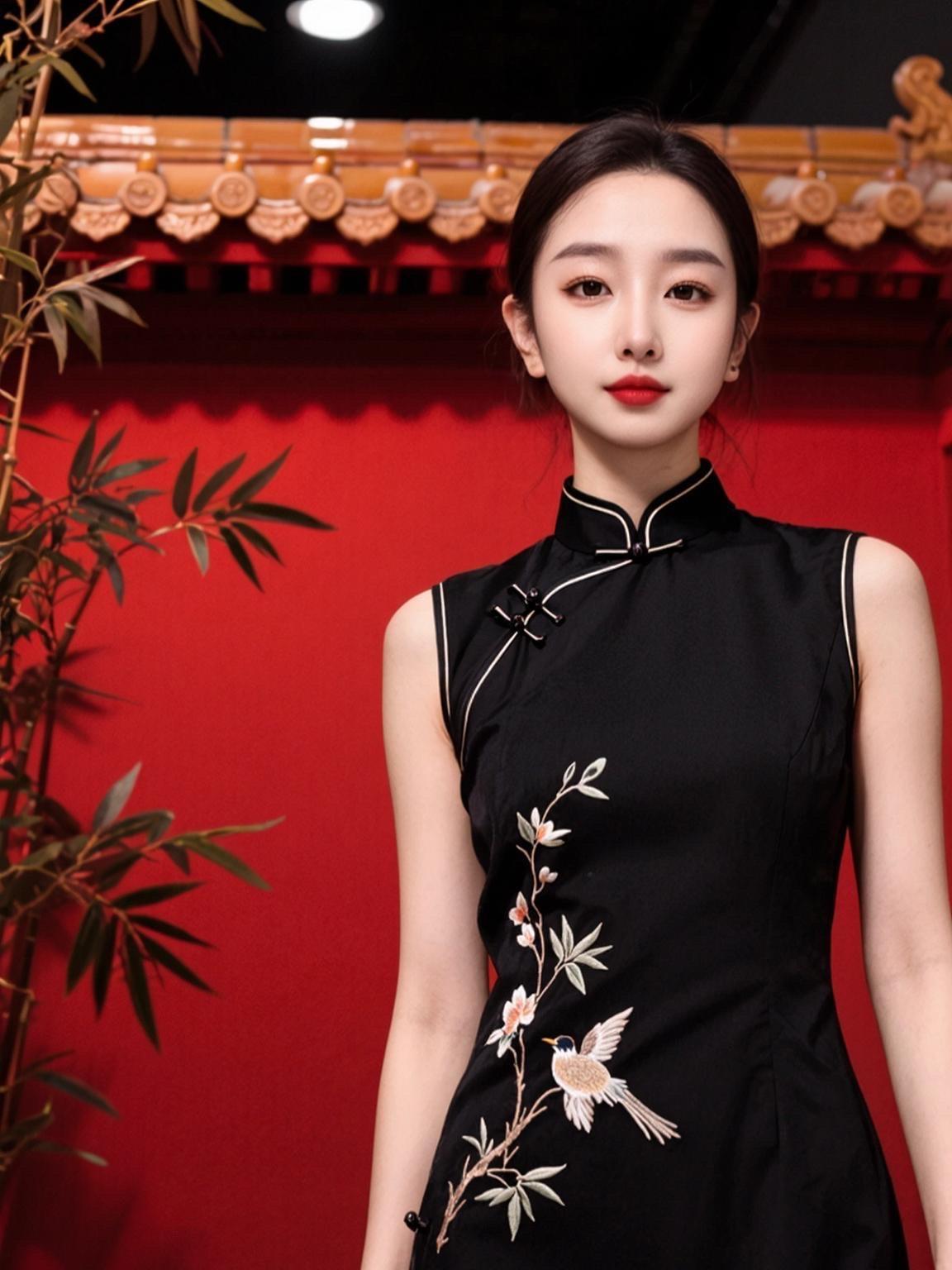 AI新中式大片 写真 ai 原来ai可以这么美 原创作品