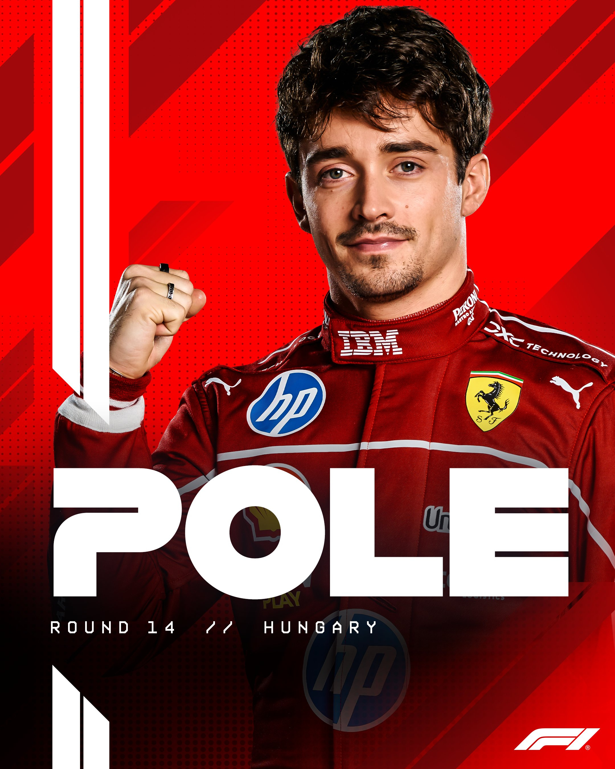 勒克莱尔拿下匈牙利大奖赛杆位！！！！！F12025F1匈牙利大奖赛 ​​​勒克莱