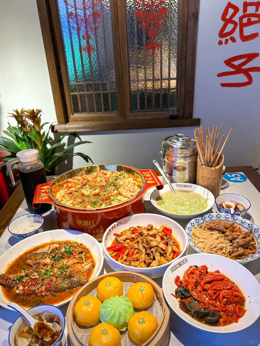 一口气吃三碗饭！林科大周边口味湘潭菜！