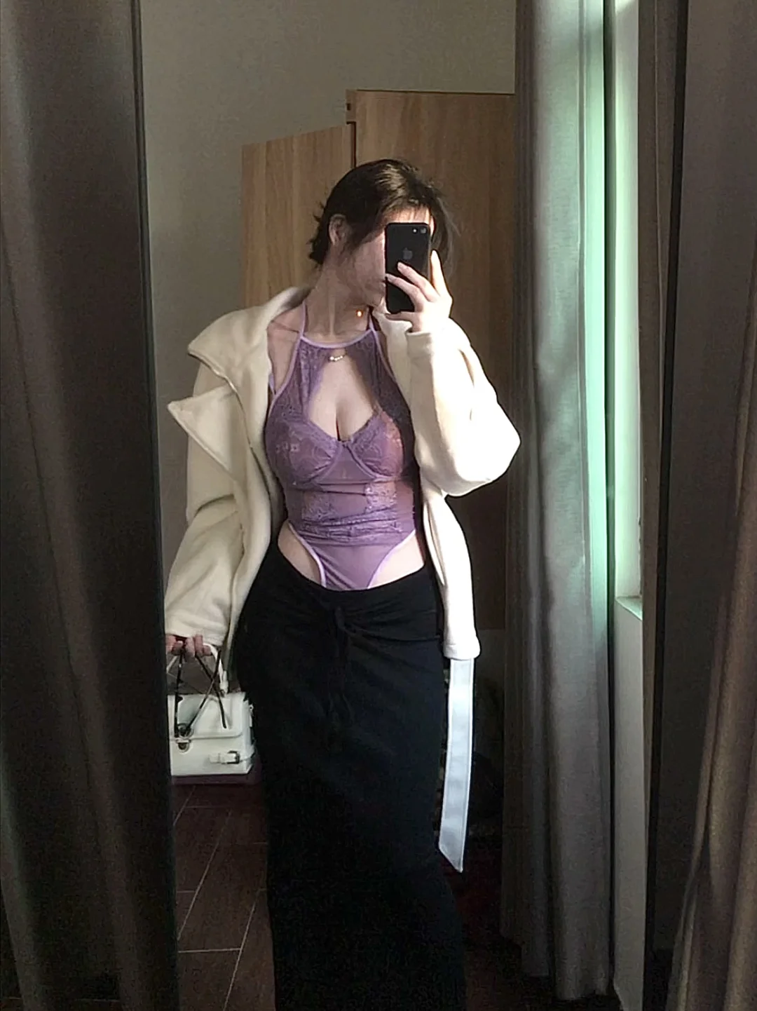 白紫色系穿搭尊的不一样感觉唉～