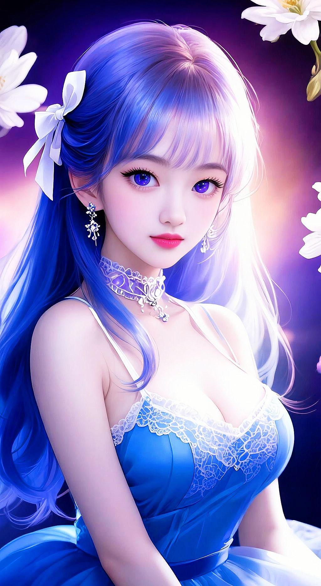 抖音玩法达人中心 演绎玩法达人成长营 AI梦幻美少女写真 抖音ai创作 动漫少女
