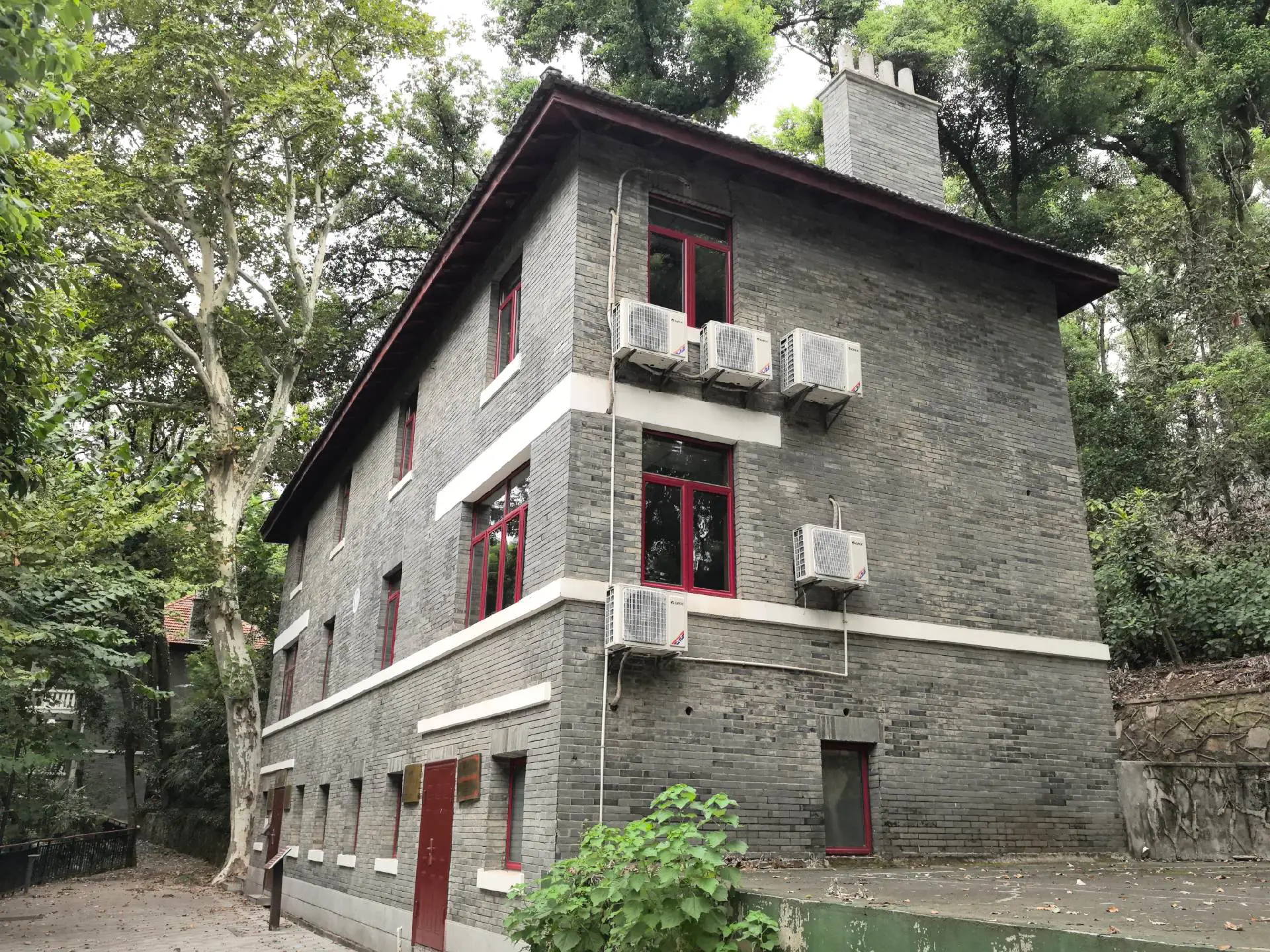 珞珈山。武汉大学早期建筑