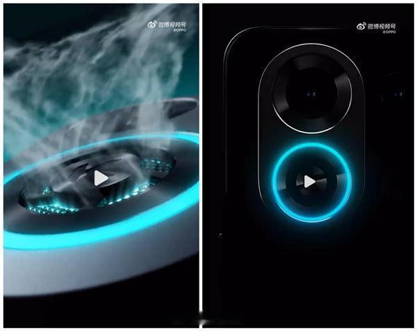 OPPO K13 Turbo在后置摄像头下方内置了一个散热风扇看爆料图很机能风 