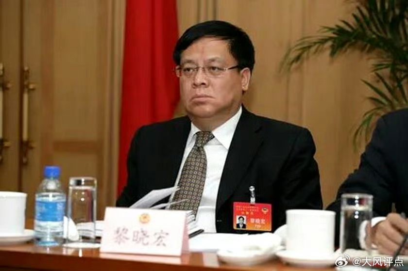 中央巡视办原主任黎晓宏被查 曾在金融、纪检领域工作多年中央纪委国家监委网站202