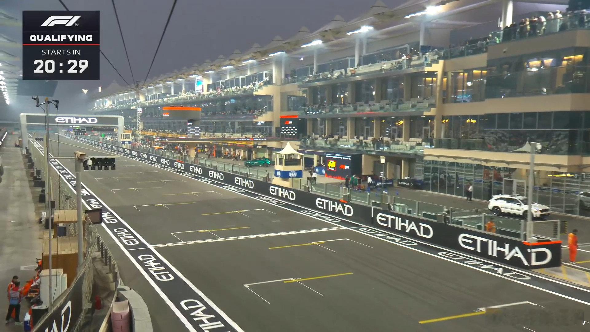 排位决战倒计时20分钟⏳近十届阿布扎比大奖赛的胜利全部被杆位车手带走📊F120