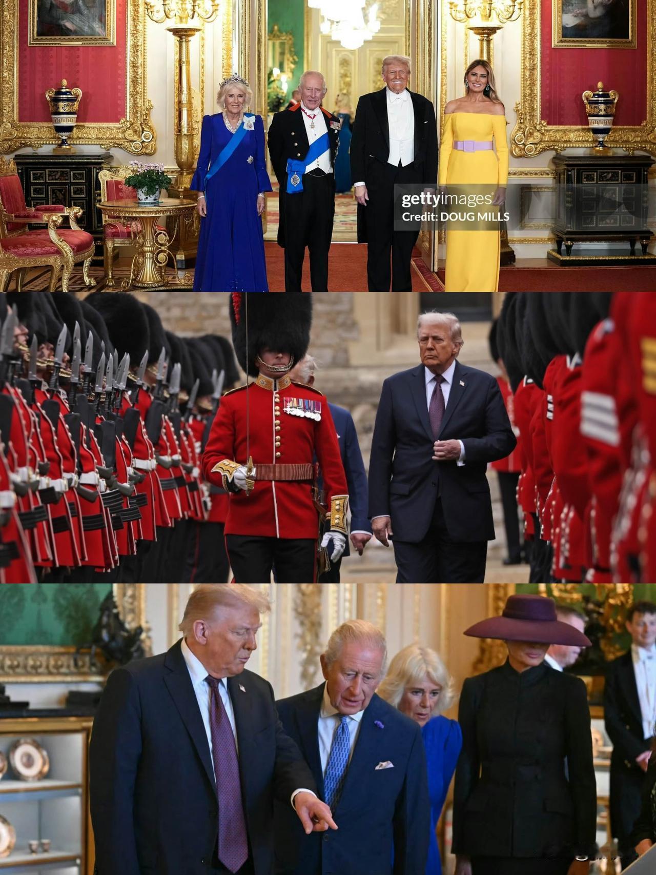 特朗普二度访英“失礼”，英国却史无前例“取悦”接待！安排陆海空三军最大规模国宾仪