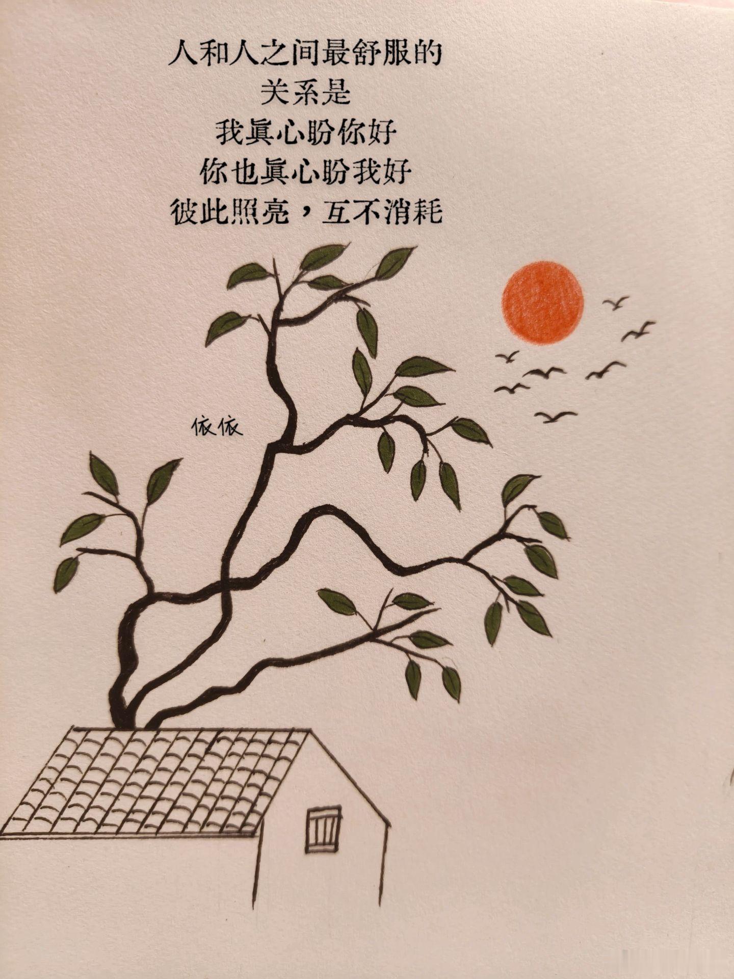 随手拍人与人最舒服的相处，以真心换真心。是发自内心希望对方越来越好，彼此信任，双