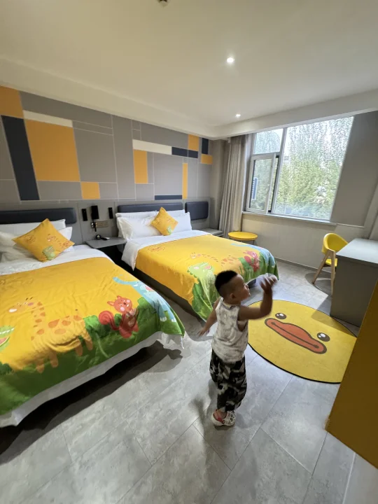 恒仁县带娃首选7天酒店家庭房真不错！