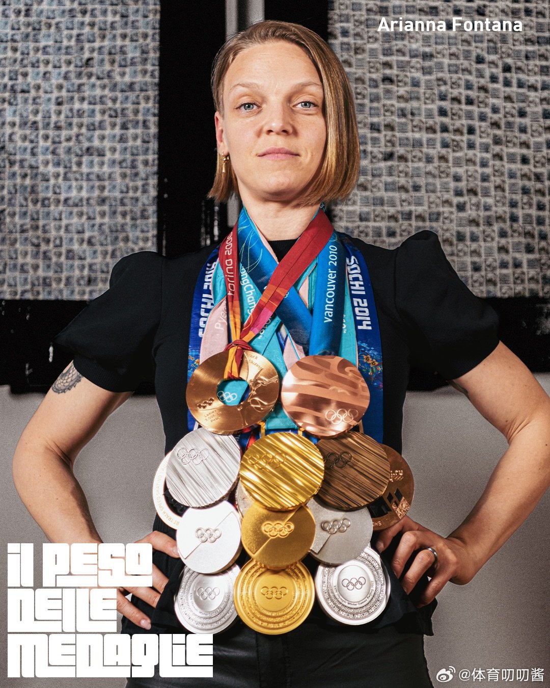 方塔纳挂满14枚奥运奖牌 意大利短道速滑老将方塔纳6届冬奥会斩获14枚奖牌，来看