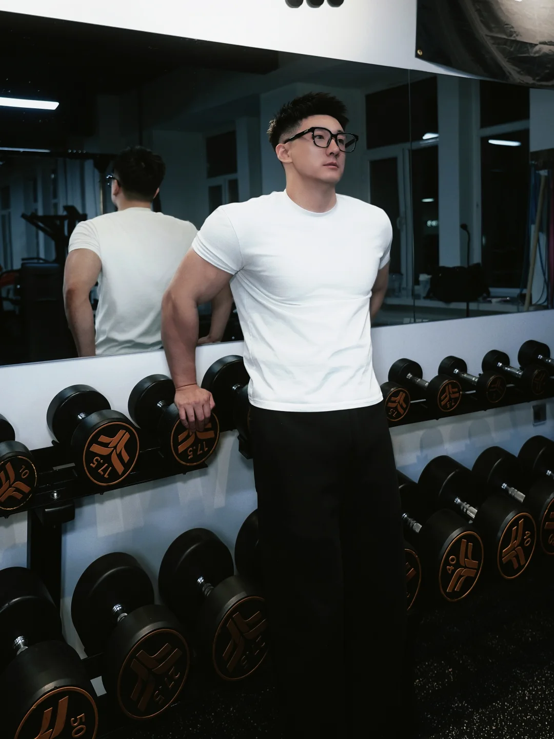 内蒙｜练粗手臂 撑爆袖口💪