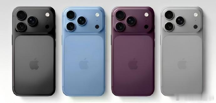 曝iPhone18Pro四款配色 感觉每一年的新款配色都好老气啊，苹果能不能像之