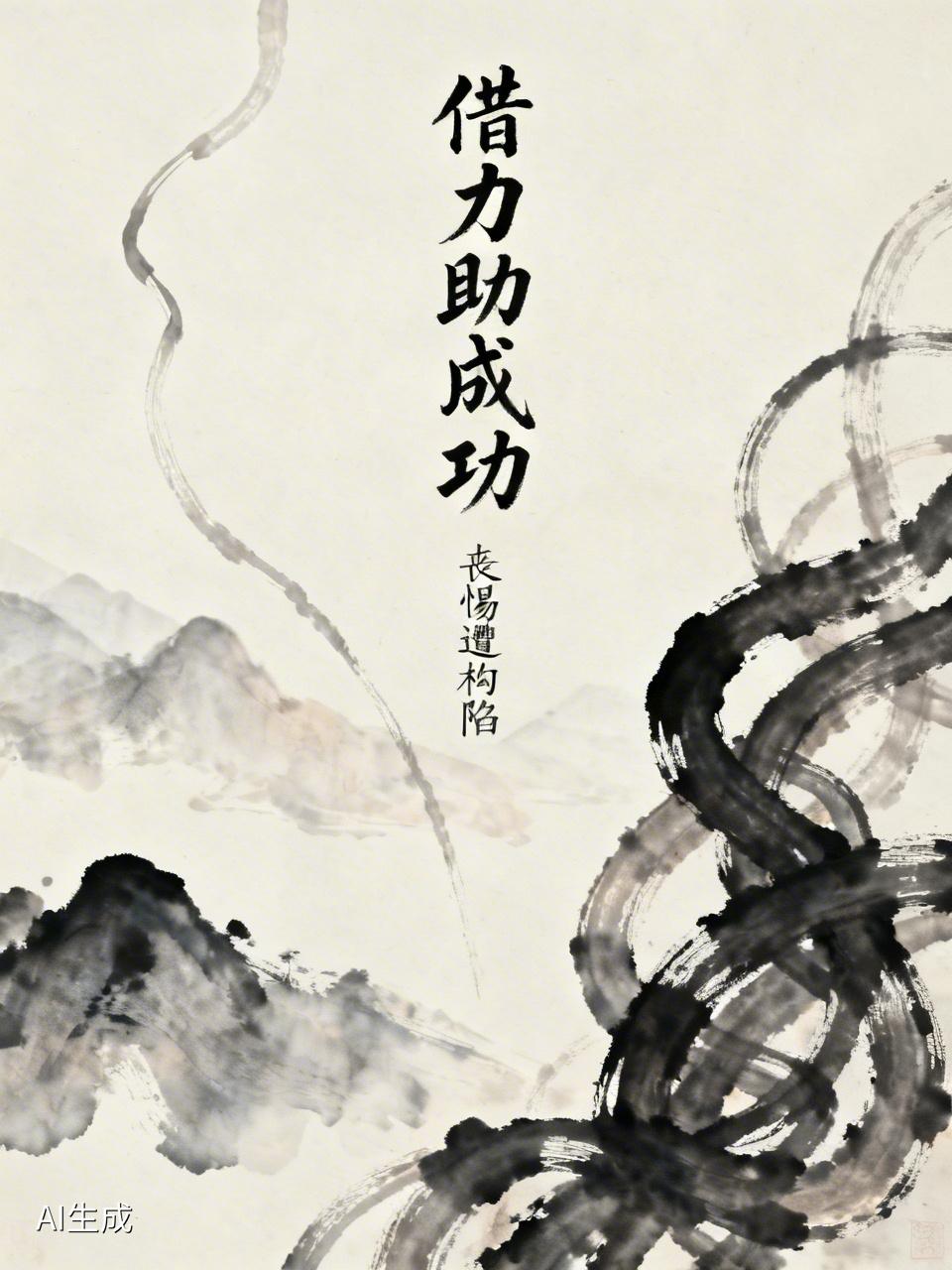 借力助成功，
丧惕遭构陷。