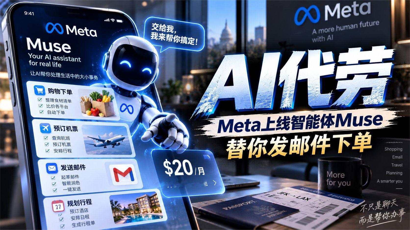 智能体大战开打！Meta推Muse自主干活，谷歌OpenAI还坐得住？