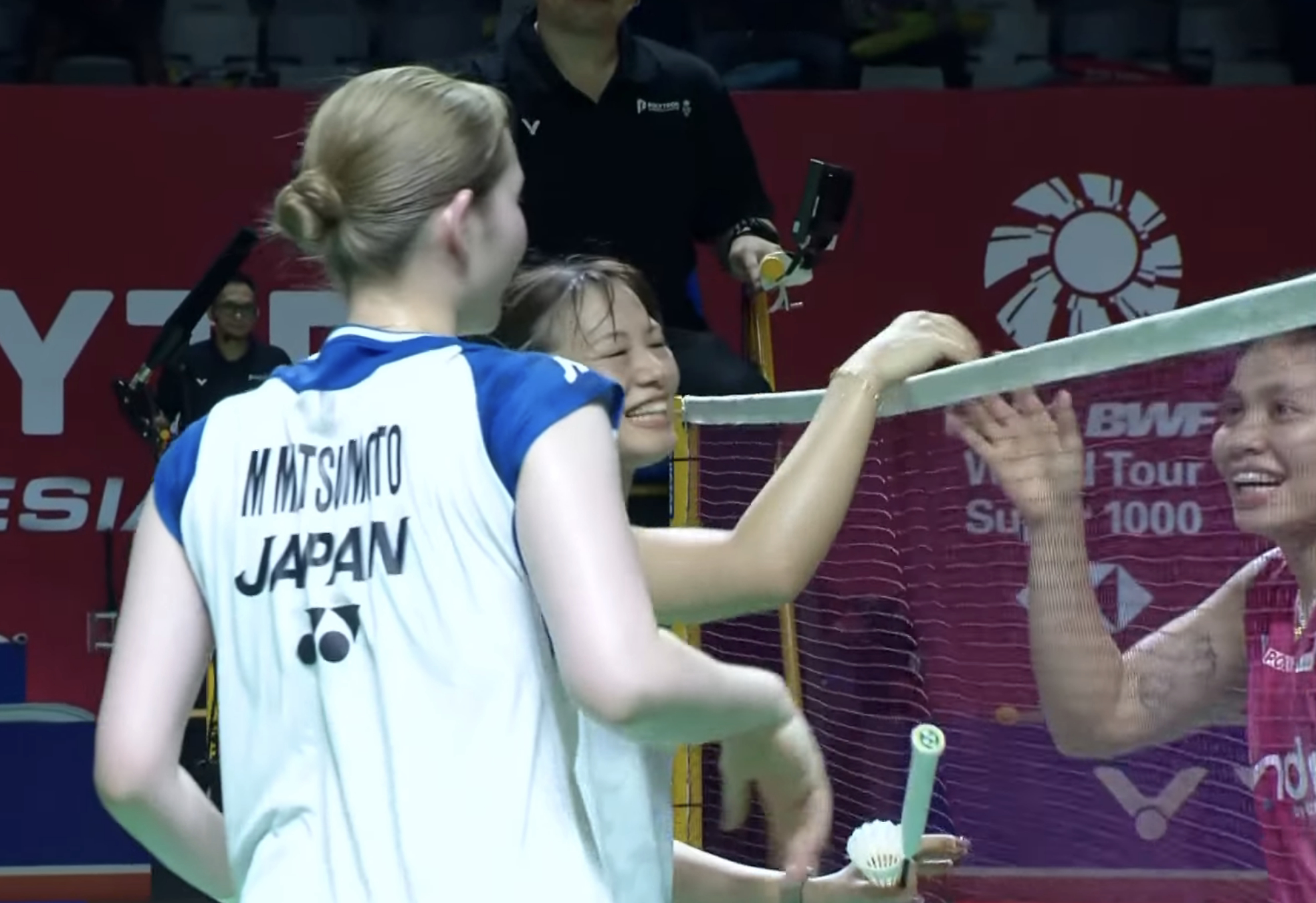 福岛由纪/松本麻佑🇯🇵 21-18、21-19 🇮🇩兰妮/拉哈尤2026