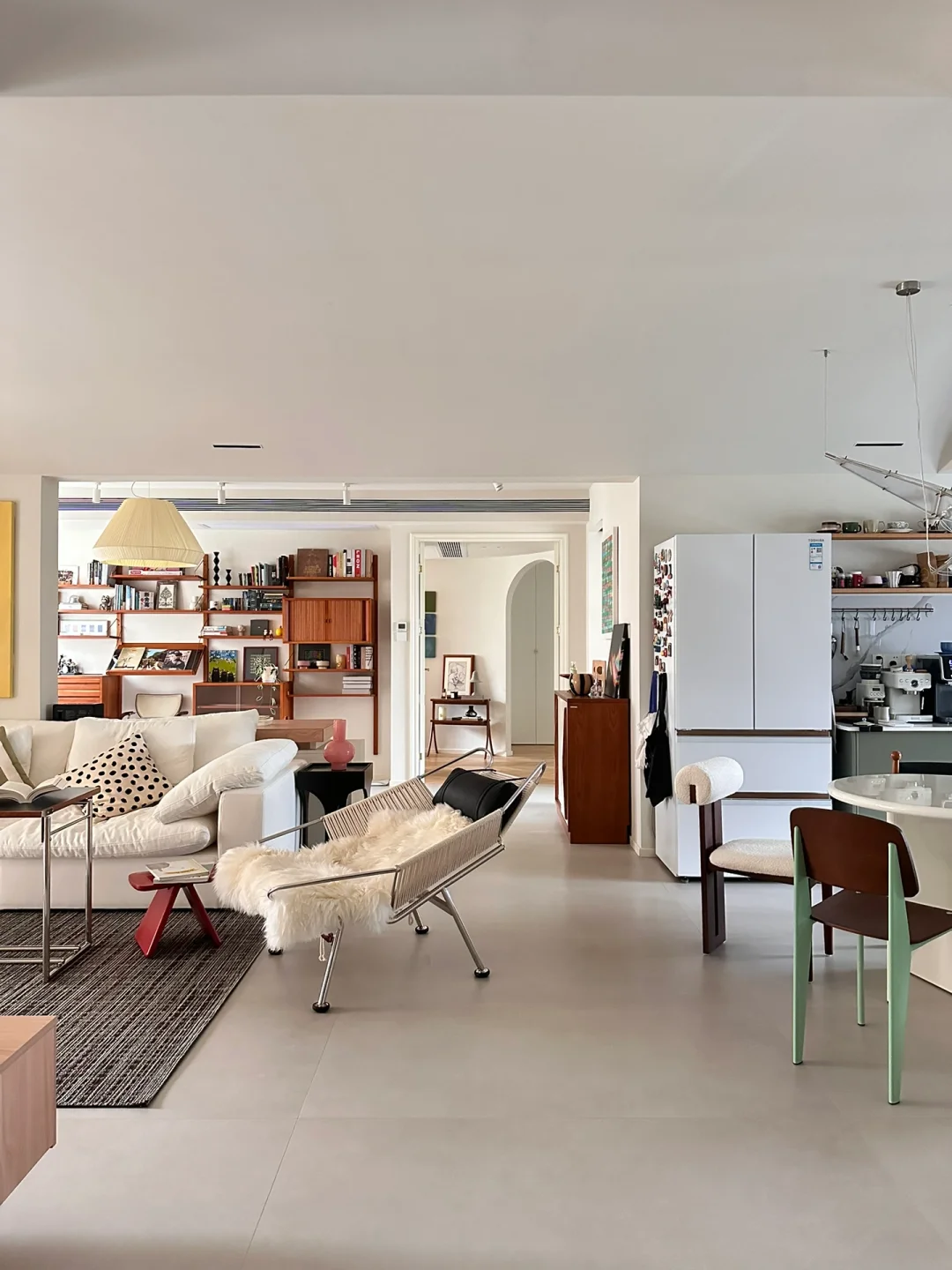 我悟了❗️用⚪️🟤⚫️美拉德配色装出一个理想家