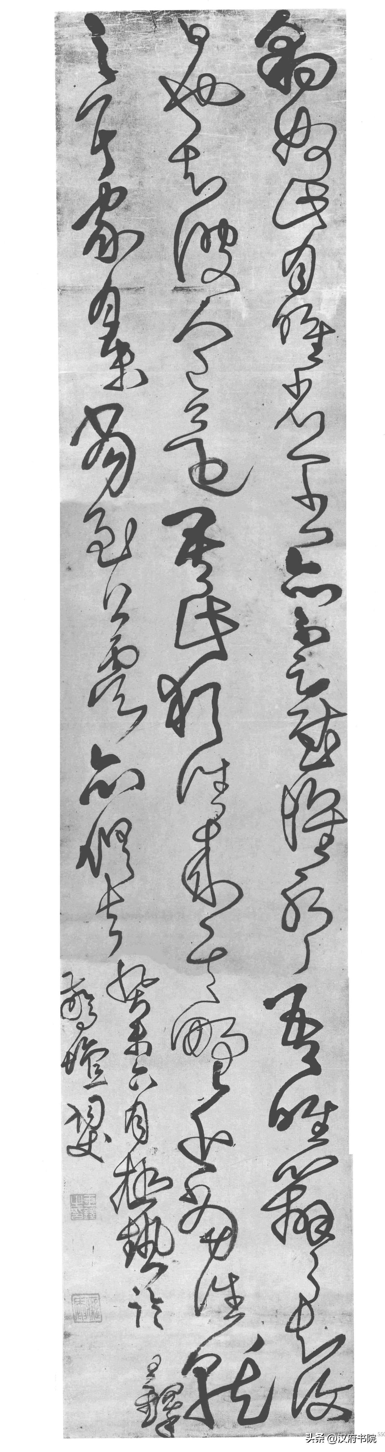 临摹王铎书法该如何把控行气？

临王铎把控行气是个难题，也很关键。他的行气不是平