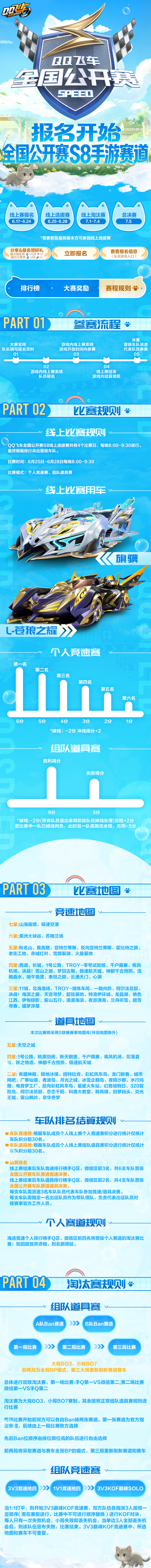 s联赛QQ飞车全国公开赛S8QQ飞车全国公开赛S8手游赛道报名通道已开启！详细比