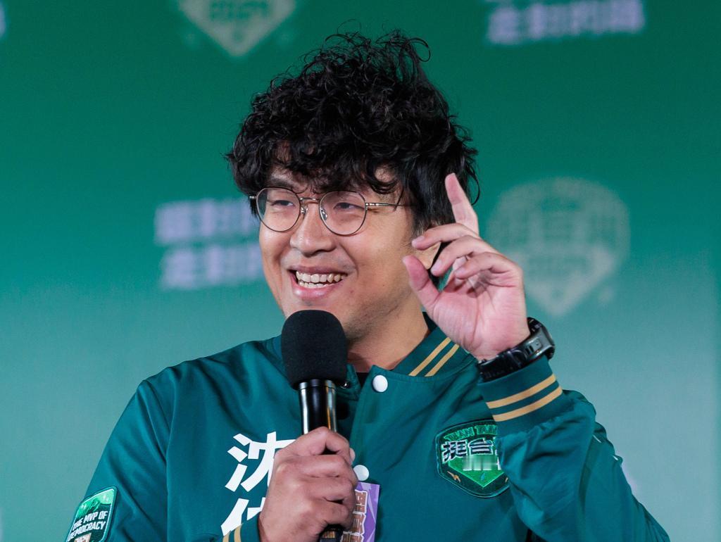 沈伯洋被捧为“多边形战士” 李明璇：小鸡应主动站队？
绿委沈伯洋有望参选台北市长