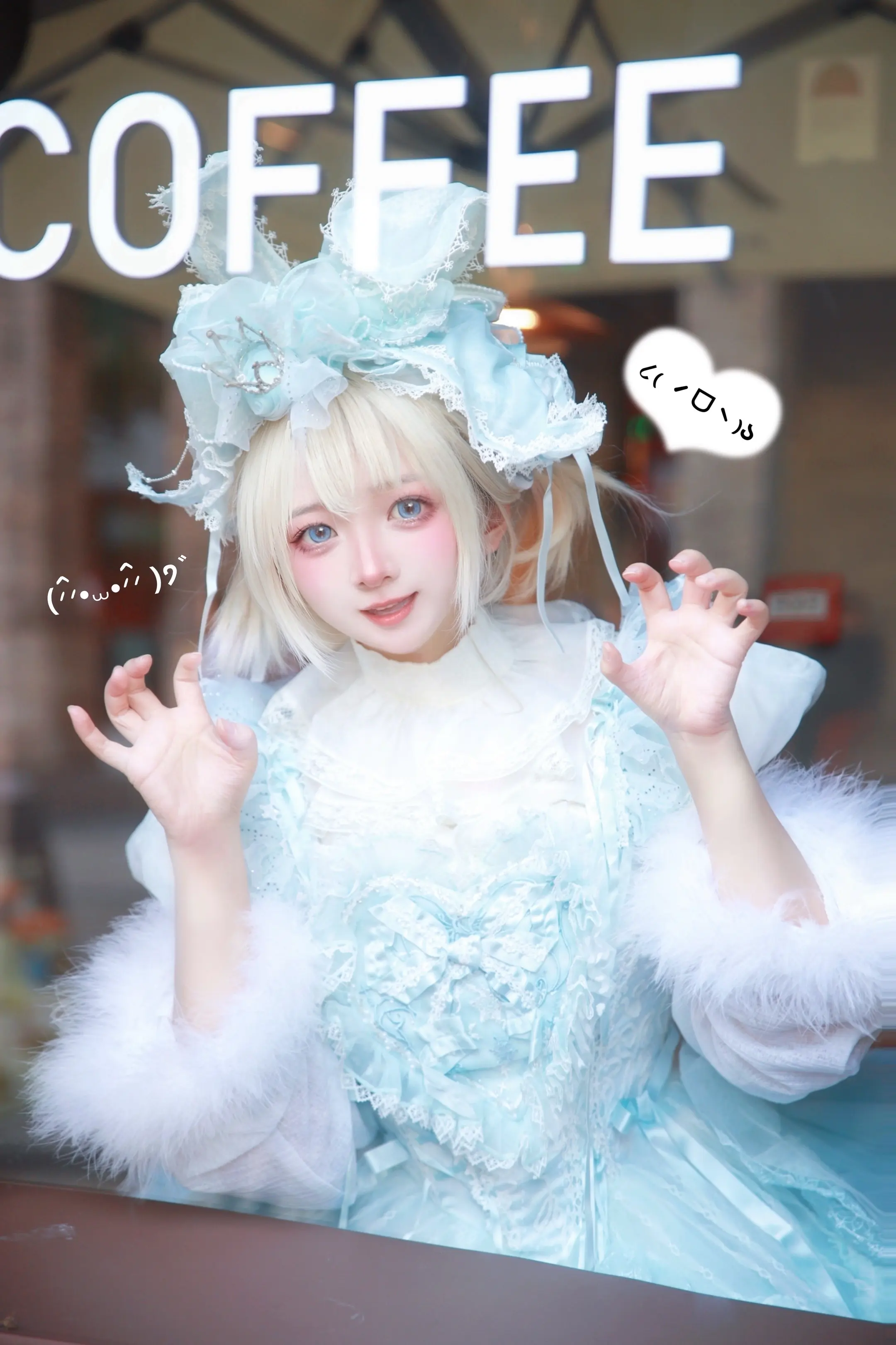 夏天看到雪精灵会不会凉快一点！❄️。📷