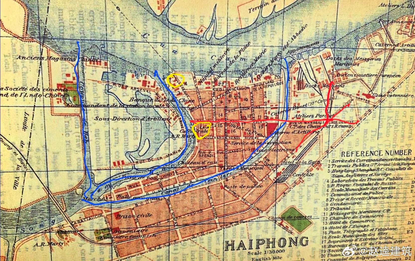 滇越铁路之行，探访滇越路的起点城市“海防港”的城市脉络｜法式骨架打底，华人文脉早
